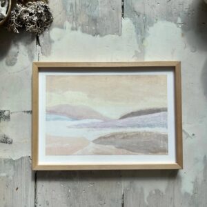 Art print soft breeze + lijst