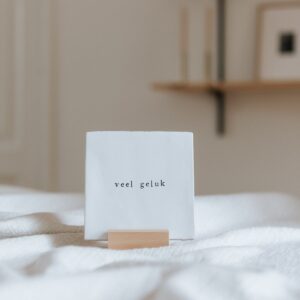 Ik pak je in tegel veel geluk