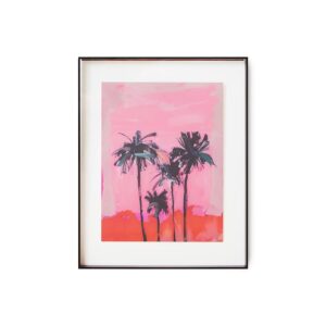 HKliving® frame brown palms