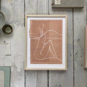 Art print catching the sun met