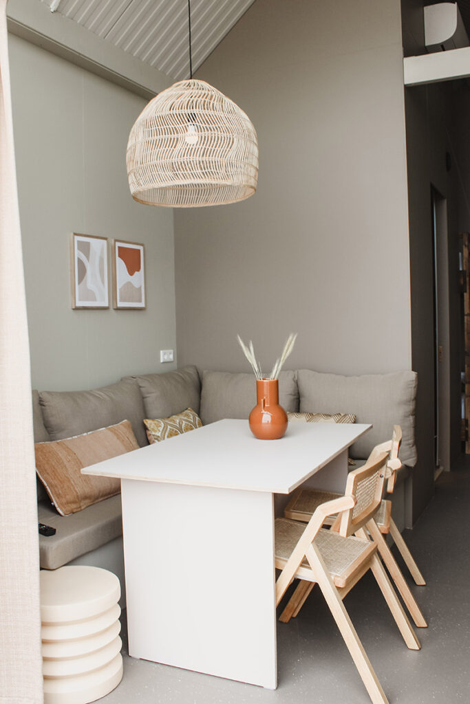 sfeerimpressie woonkamer strandhuisje