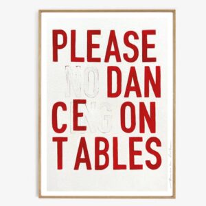 Art print Dance + lijst