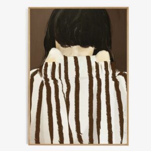 Art print Shy met lijst