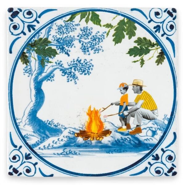 Story Tiles campfire