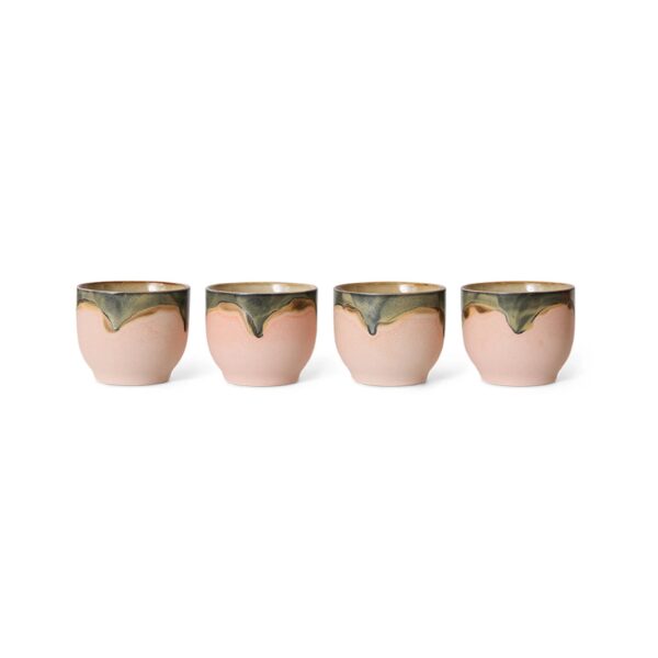 HKliving® cafe cup blossom - Afbeelding 2