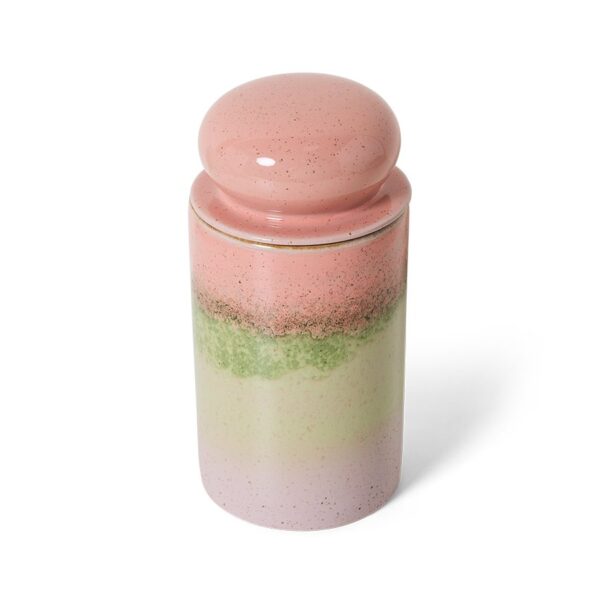 HKliving® storage jar Glaze - Afbeelding 2