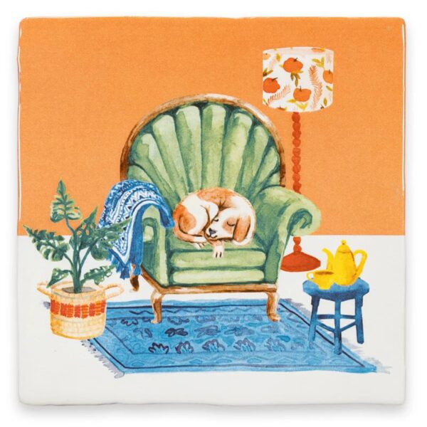 Story Tiles beware the dog