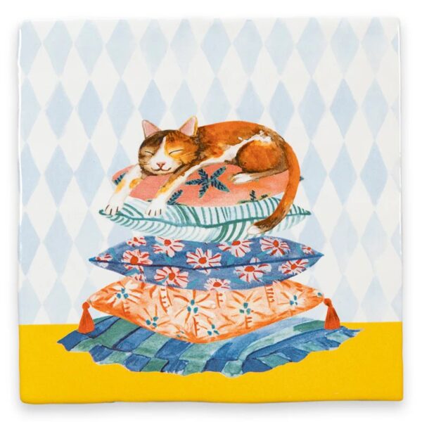 Story Tiles sleepy cat