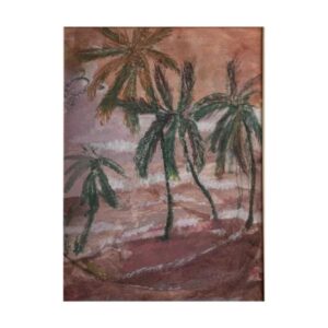 Art print dreaming of palmtree