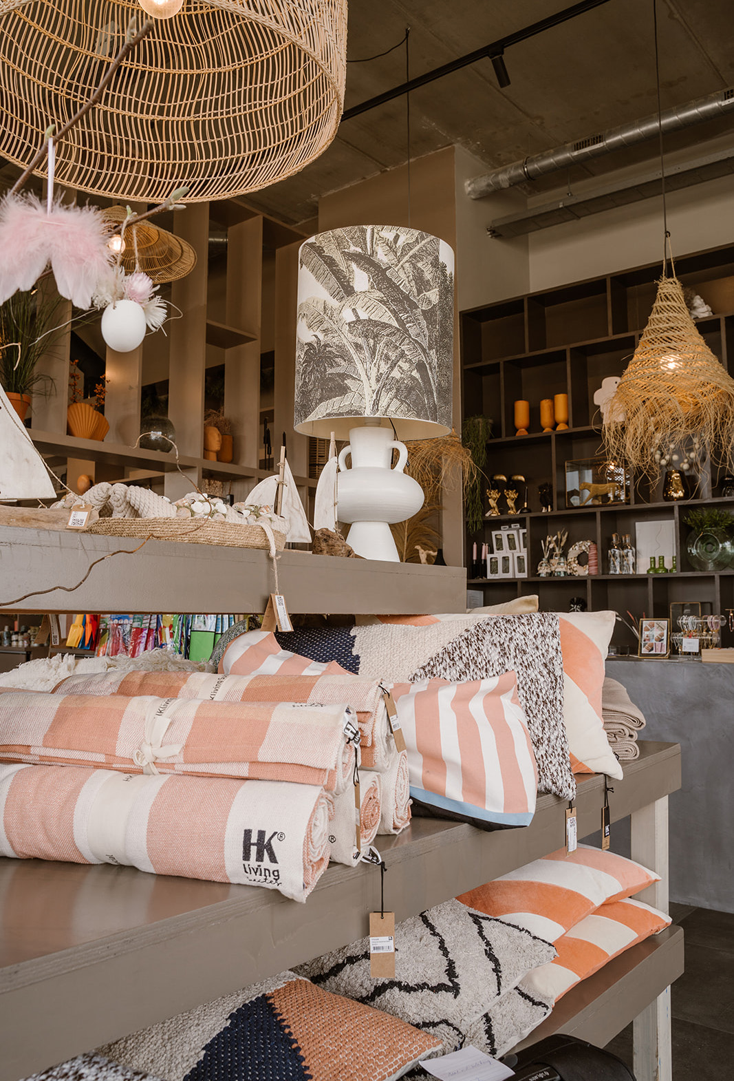 sfeerimpressie winkel met alle producten