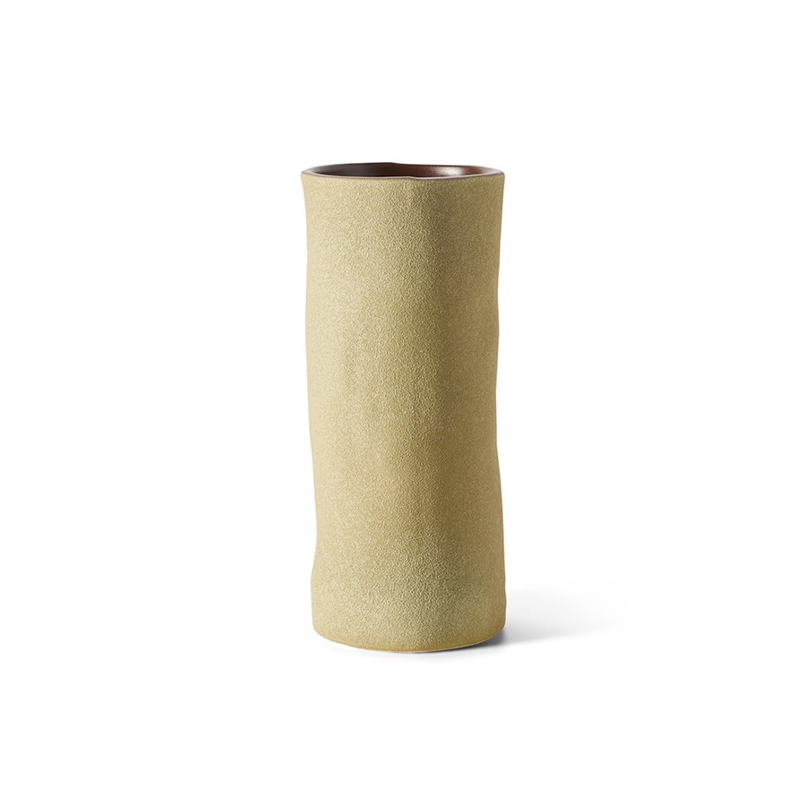 HKliving® long vase mud brown