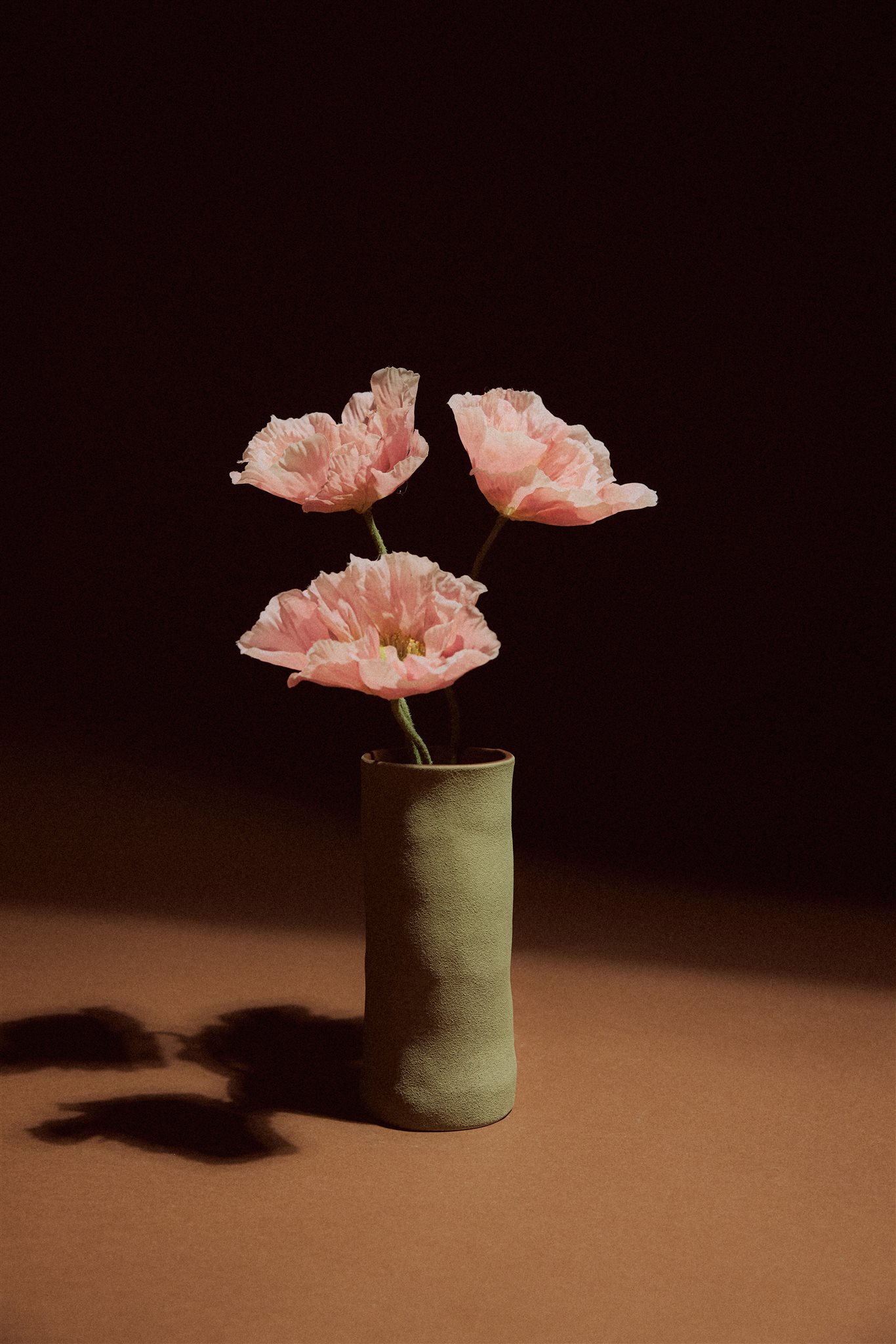 HKliving® long vase mud brown - Afbeelding 4